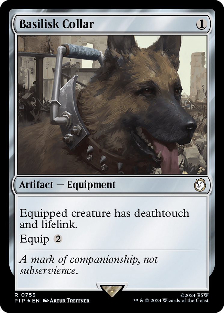 Basilisk Collar (Surge Foil) [Fallout] | Gate City Games LLC