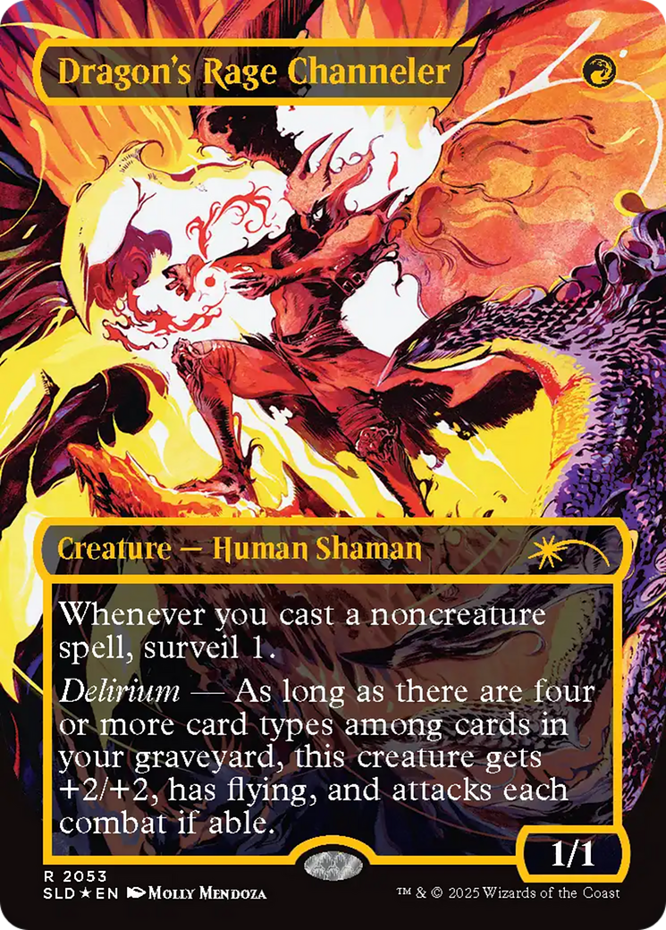 Dragon's Rage Channeler (2053) (Raised Foil) [Secret Lair Drop Series] | Gate City Games LLC
