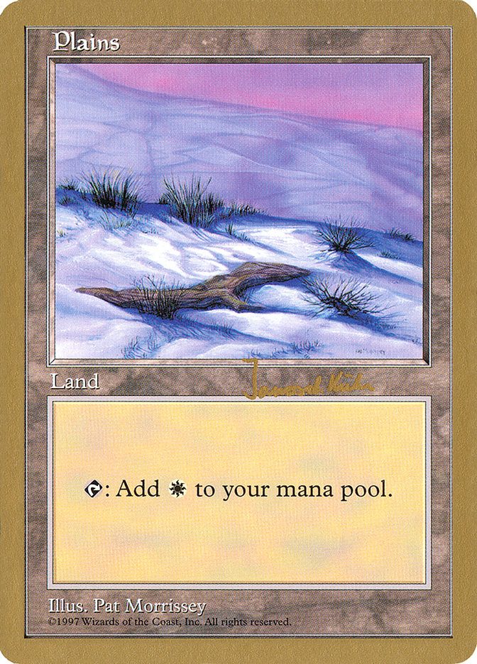 Plains (jk430) (Janosch Kuhn) [World Championship Decks 1997] | Gate City Games LLC
