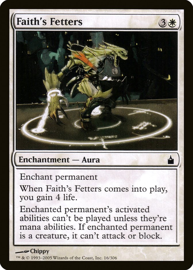 Faith's Fetters [Ravnica: City of Guilds] | Gate City Games LLC