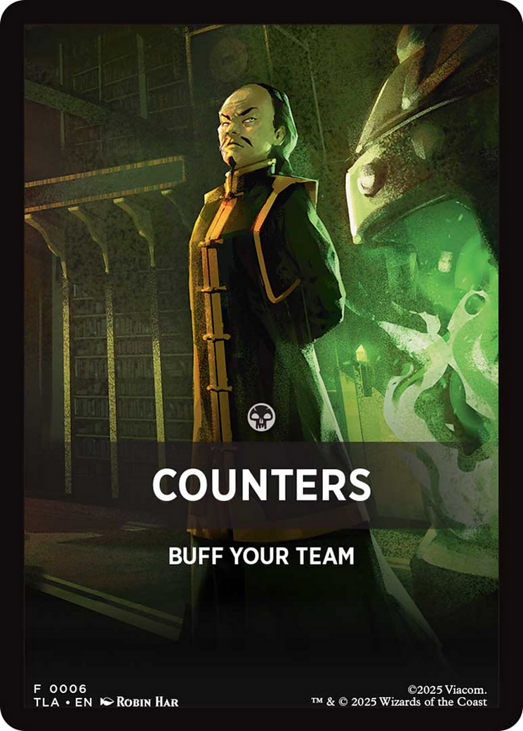 Counters Theme Card [Avatar: The Last Airbender] | Gate City Games LLC