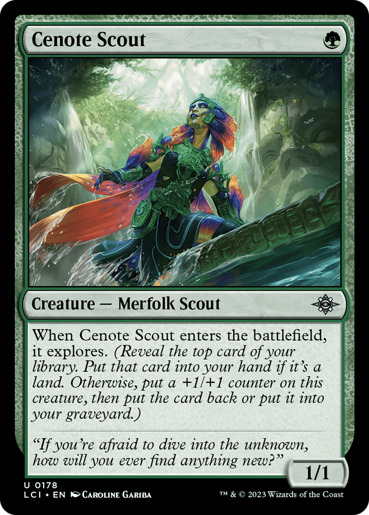 Cenote Scout [The Lost Caverns of Ixalan] | Gate City Games LLC