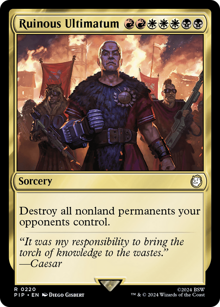 Ruinous Ultimatum [Fallout] | Gate City Games LLC