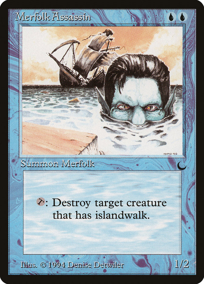 Merfolk Assassin [The Dark] | Gate City Games LLC
