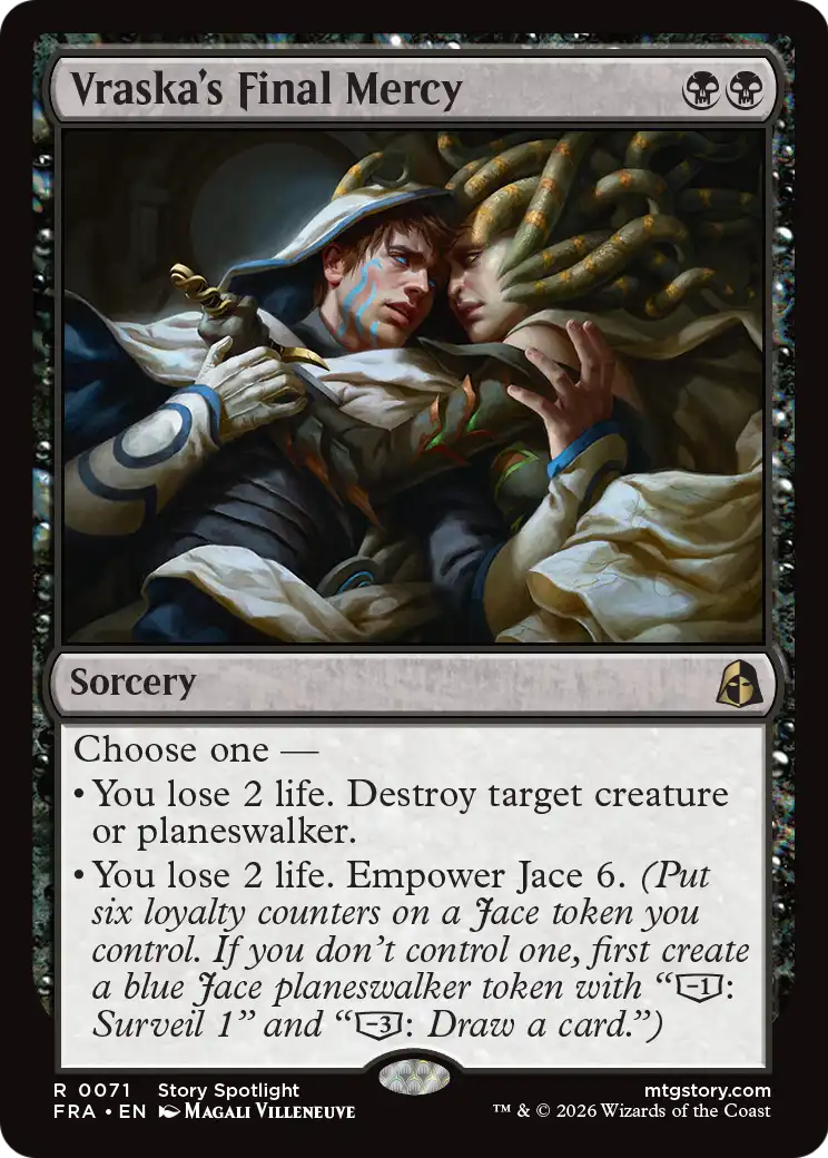 Vraska's Final Mercy [Reality Fracture] | Gate City Games LLC