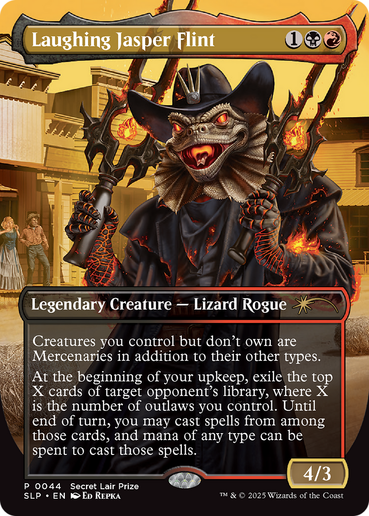 Laughing Jasper Flint [Secret Lair Showdown] | Gate City Games LLC