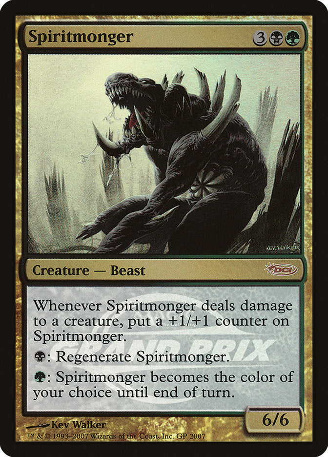 Spiritmonger (Grand Prix) [Grand Prix Promos] | Gate City Games LLC