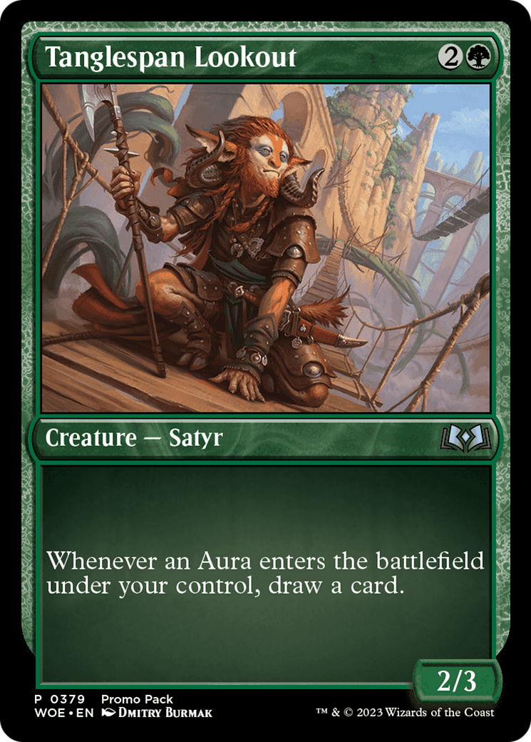 Tanglespan Lookout (Promo Pack) [Wilds of Eldraine Promos] | Gate City Games LLC