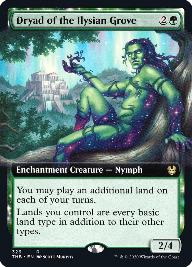 Dryad of the Ilysian Grove (Extended Art) [Theros Beyond Death] | Gate City Games LLC