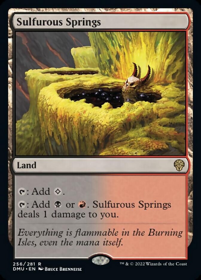 Sulfurous Springs [Dominaria United] | Gate City Games LLC
