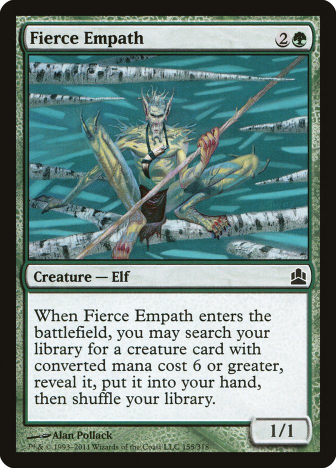 Fierce Empath [Commander 2011] | Gate City Games LLC