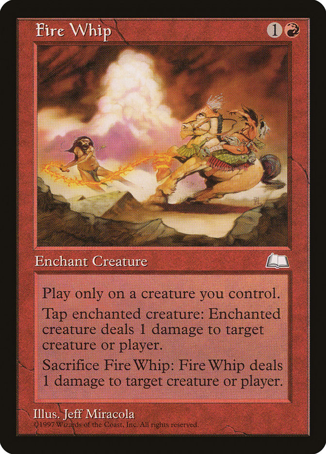 Fire Whip [Weatherlight] | Gate City Games LLC