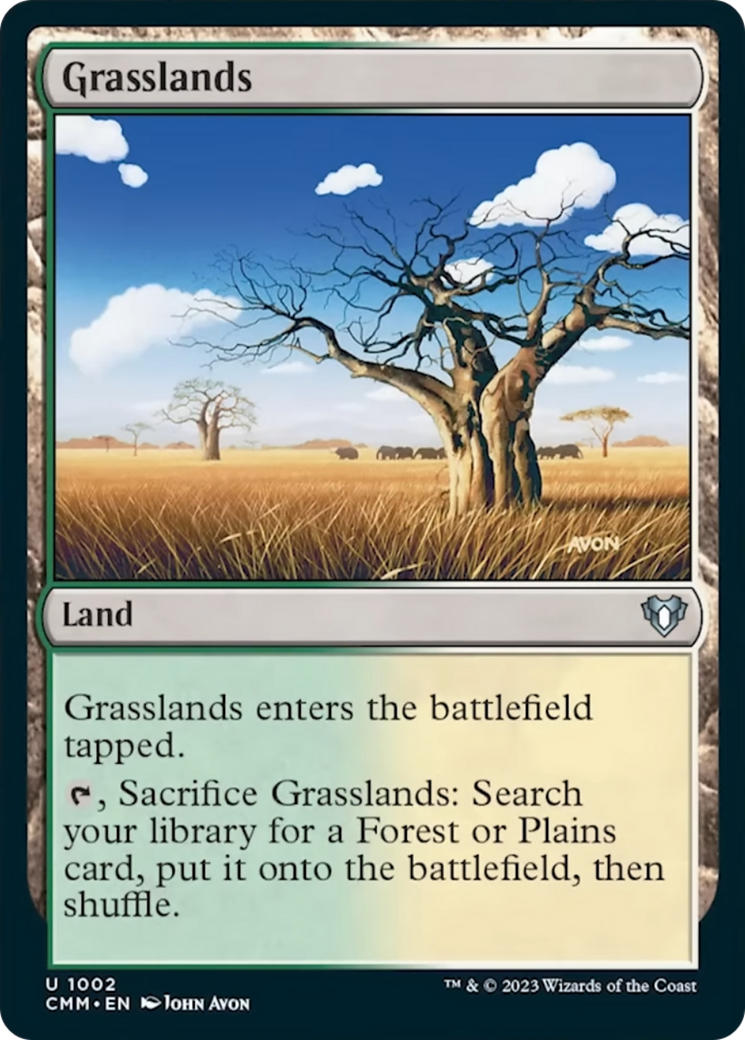 Grasslands [Commander Masters] | Gate City Games LLC