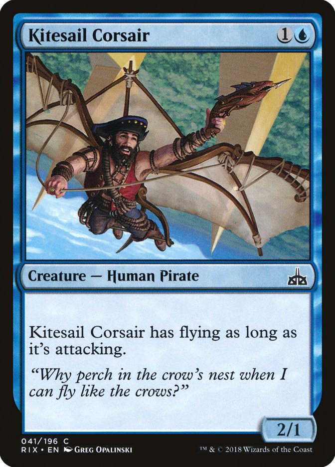 Kitesail Corsair [Rivals of Ixalan] | Gate City Games LLC
