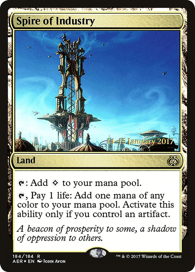 Spire of Industry [Aether Revolt Prerelease Promos] | Gate City Games LLC