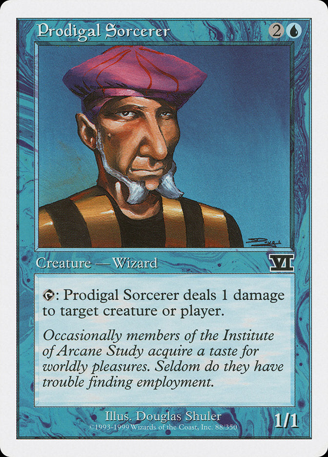 Prodigal Sorcerer [Classic Sixth Edition] | Gate City Games LLC