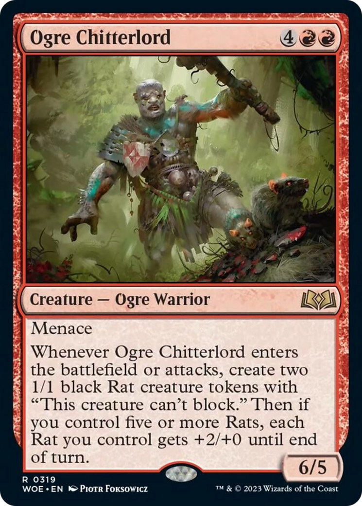 Ogre Chitterlord [Wilds of Eldraine] | Gate City Games LLC