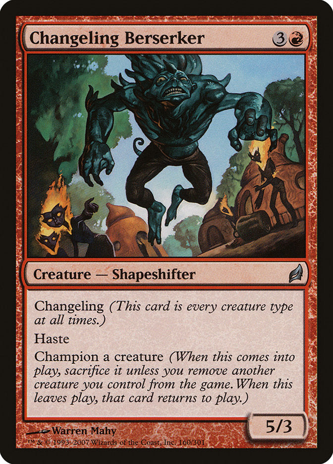 Changeling Berserker [Lorwyn] | Gate City Games LLC