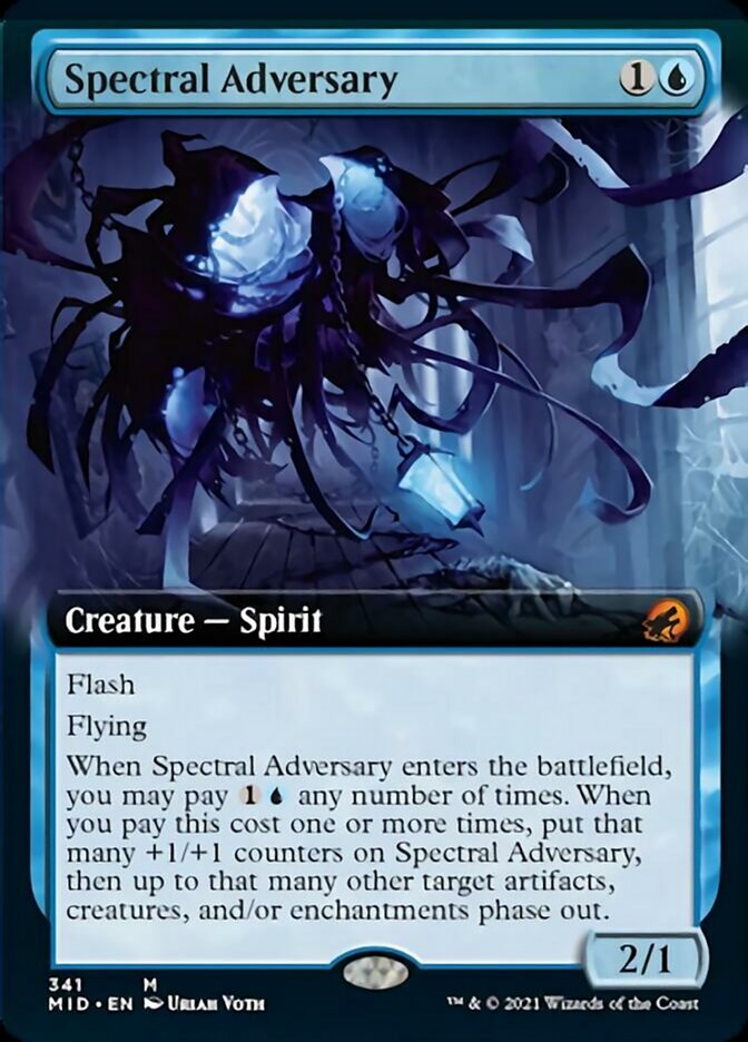 Spectral Adversary (Extended Art) [Innistrad: Midnight Hunt] | Gate City Games LLC