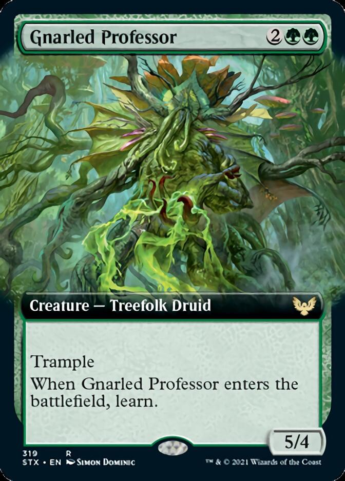 Gnarled Professor (Extended Art) [Strixhaven: School of Mages] | Gate City Games LLC