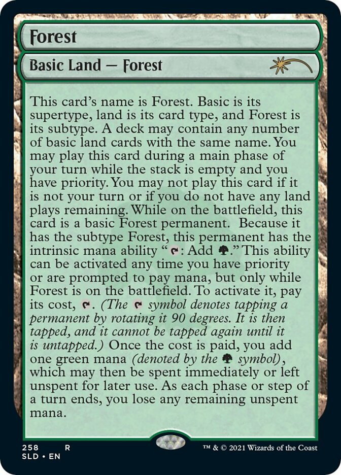 Forest (258) [Secret Lair Drop Series] | Gate City Games LLC