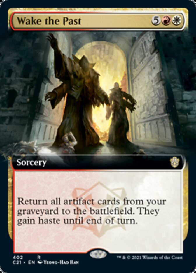Wake the Past (Extended Art) [Commander 2021] | Gate City Games LLC