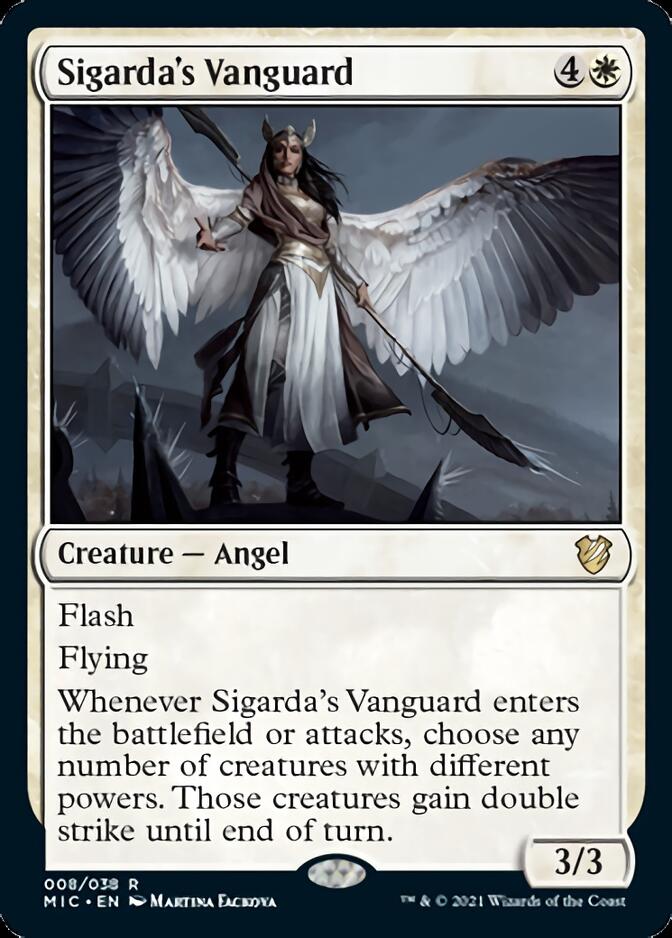 Sigarda's Vanguard [Innistrad: Midnight Hunt Commander] | Gate City Games LLC