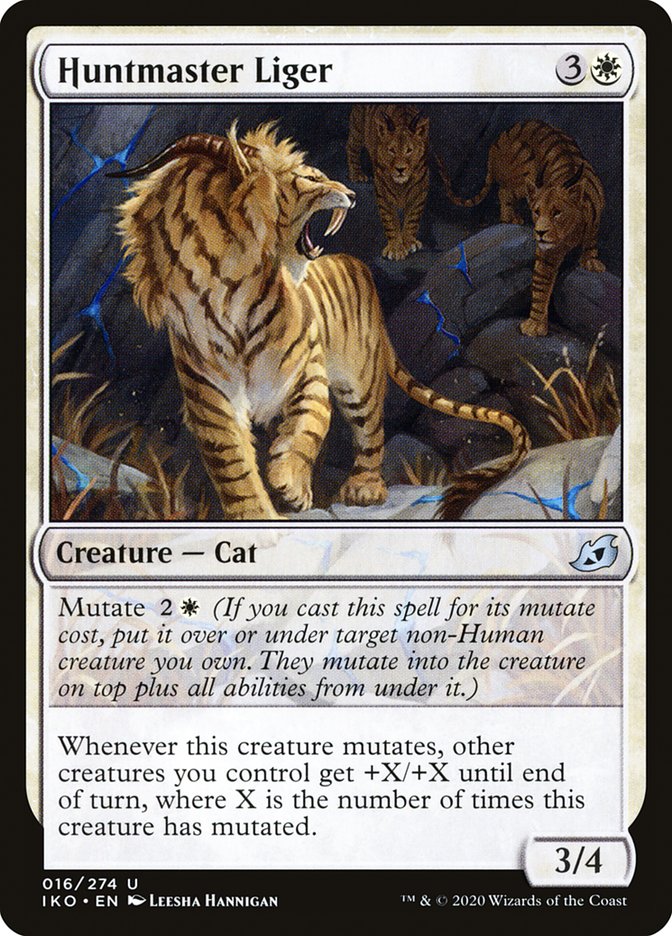 Huntmaster Liger [Ikoria: Lair of Behemoths] | Gate City Games LLC