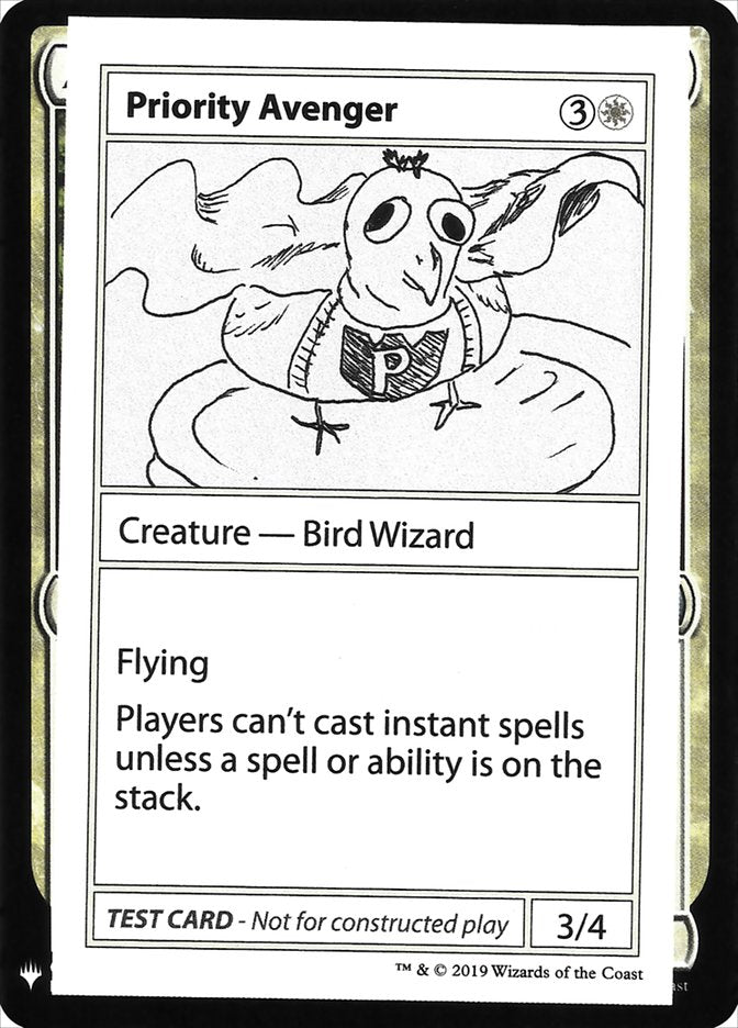 Priority Avenger [Mystery Booster Playtest Cards] | Gate City Games LLC