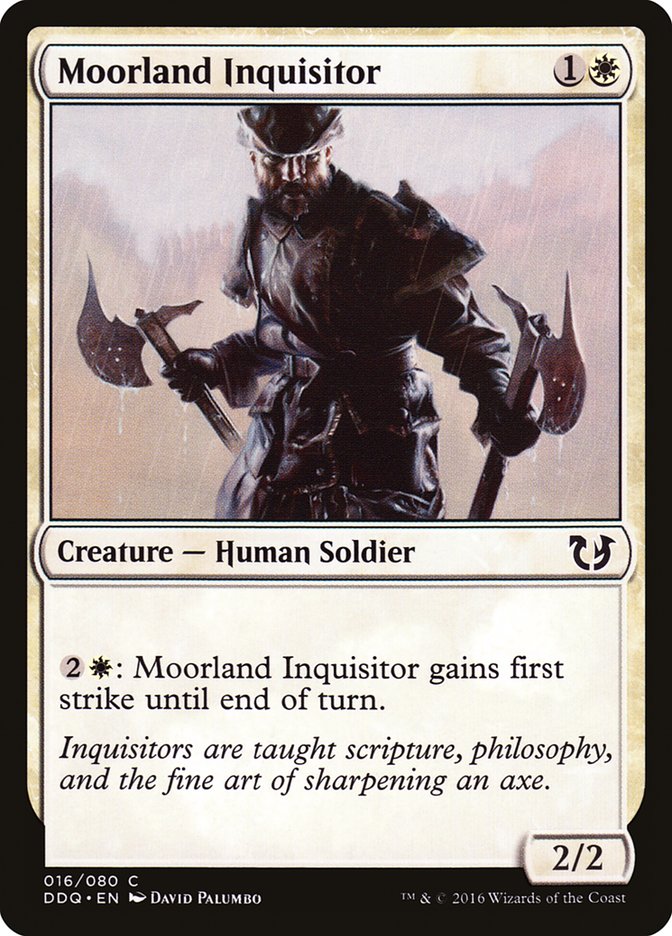 Moorland Inquisitor [Duel Decks: Blessed vs. Cursed] | Gate City Games LLC