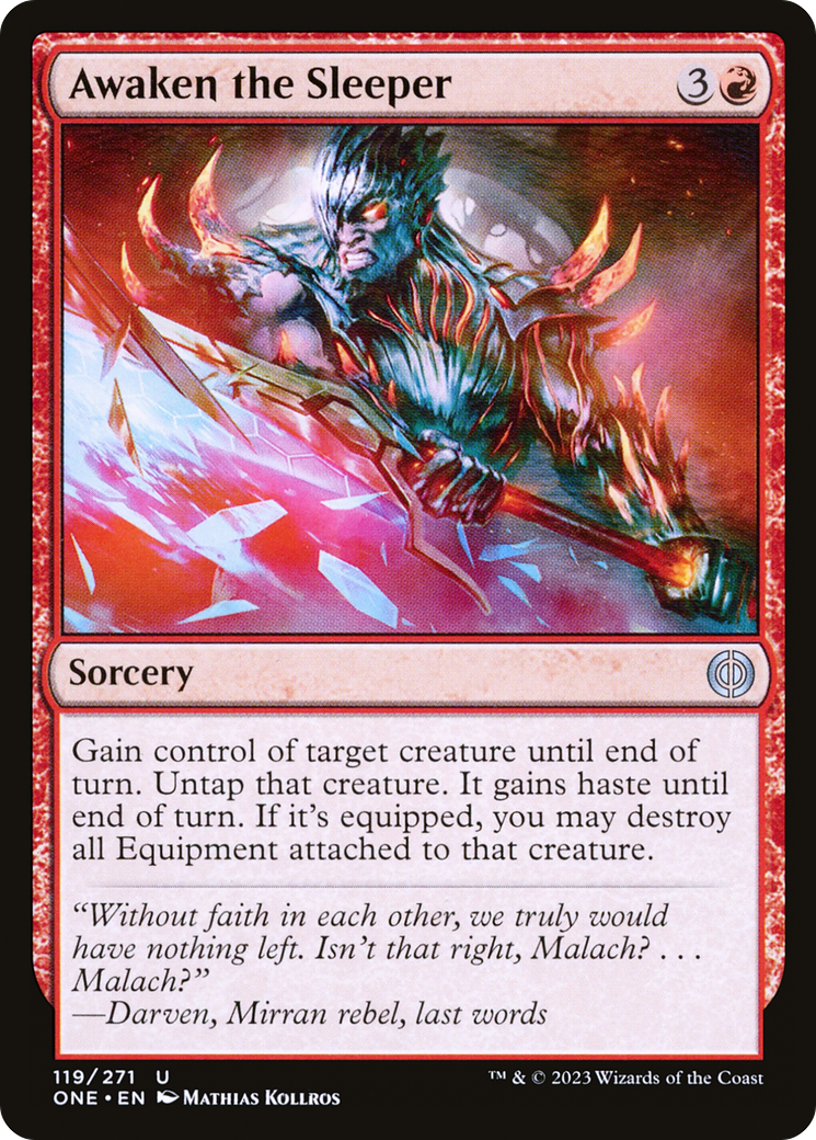 Awaken the Sleeper [Phyrexia: All Will Be One] | Gate City Games LLC