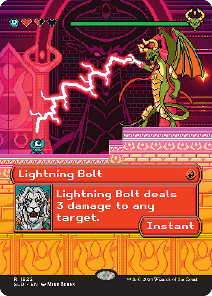 Lightning Bolt (1822) [Secret Lair Drop Series] | Gate City Games LLC