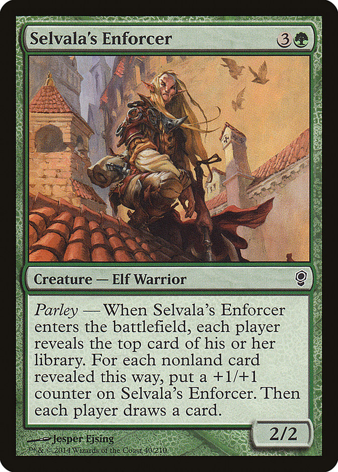 Selvala's Enforcer [Conspiracy] | Gate City Games LLC