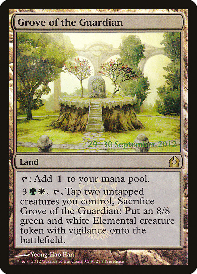 Grove of the Guardian [Return to Ravnica Prerelease Promos] | Gate City Games LLC