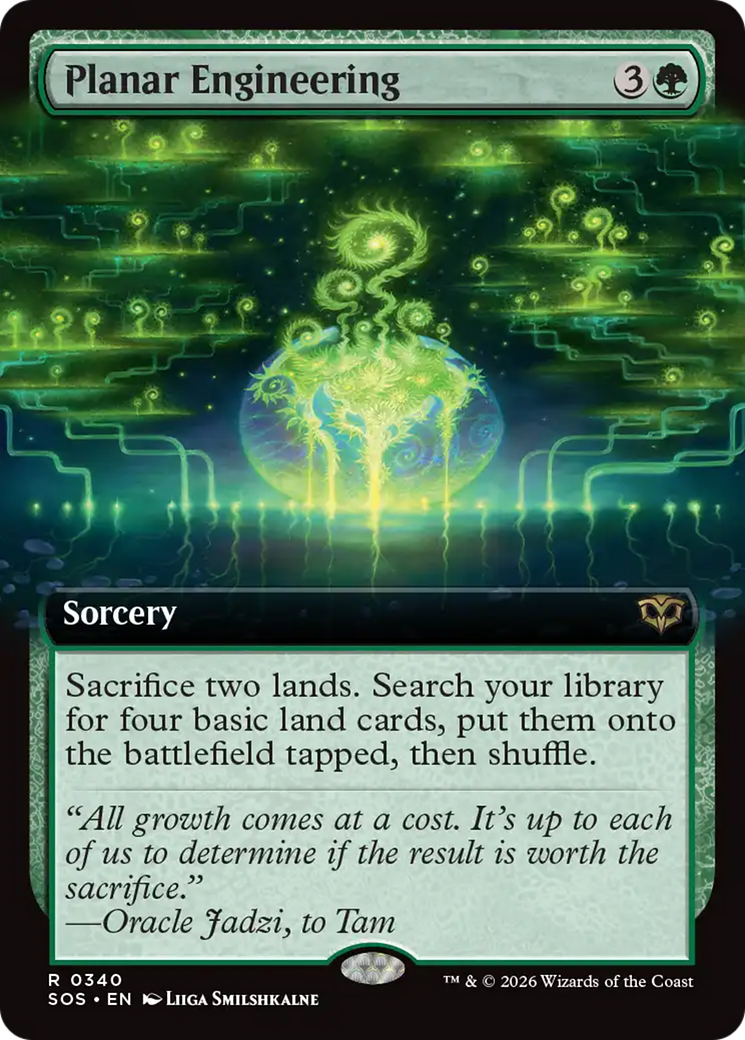 Planar Engineering (Extended Art) [Secrets of Strixhaven] | Gate City Games LLC