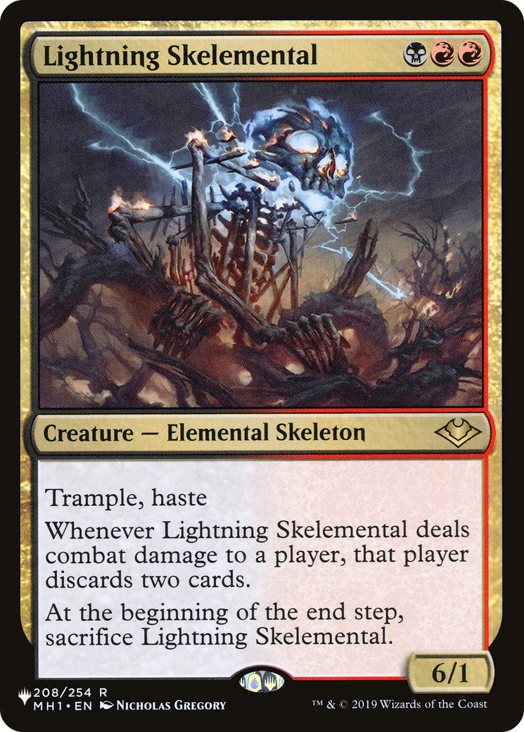 Lightning Skelemental [The List] | Gate City Games LLC