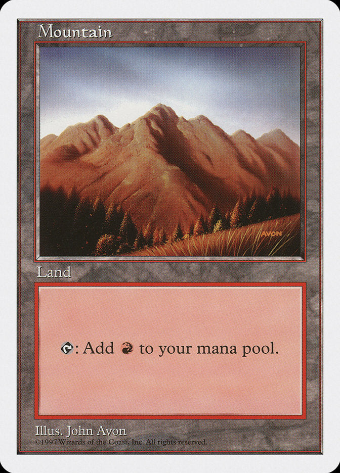 Mountain (444) [Fifth Edition] | Gate City Games LLC