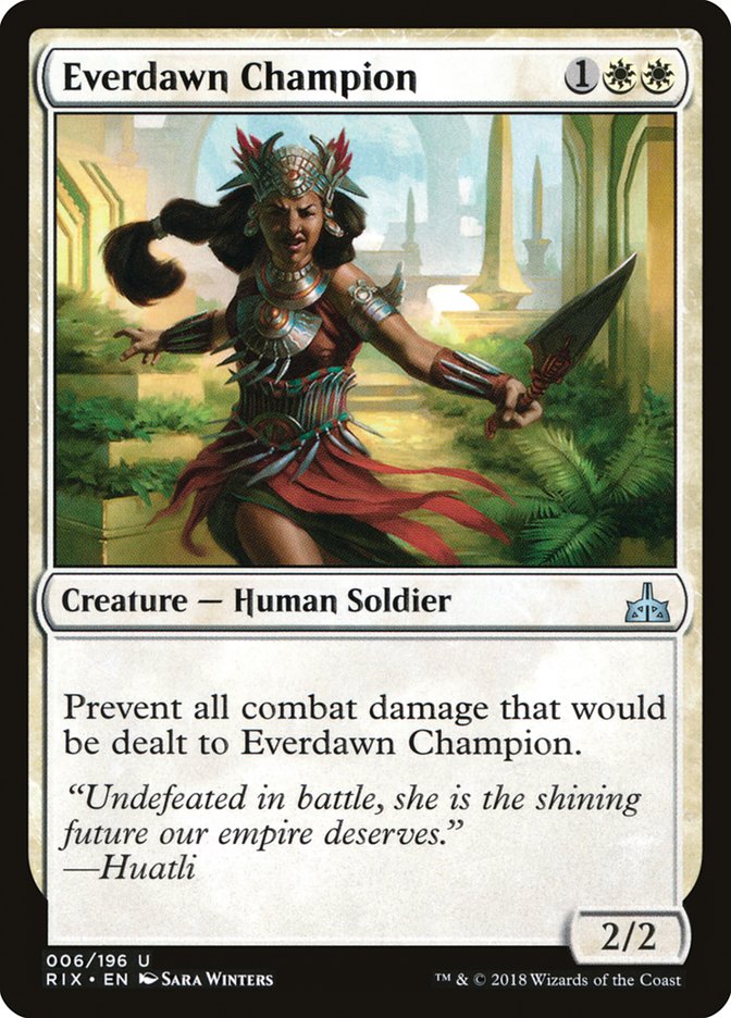 Everdawn Champion [Rivals of Ixalan] | Gate City Games LLC