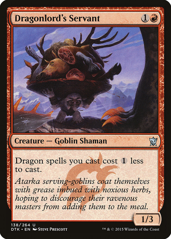 Dragonlord's Servant [Dragons of Tarkir] | Gate City Games LLC
