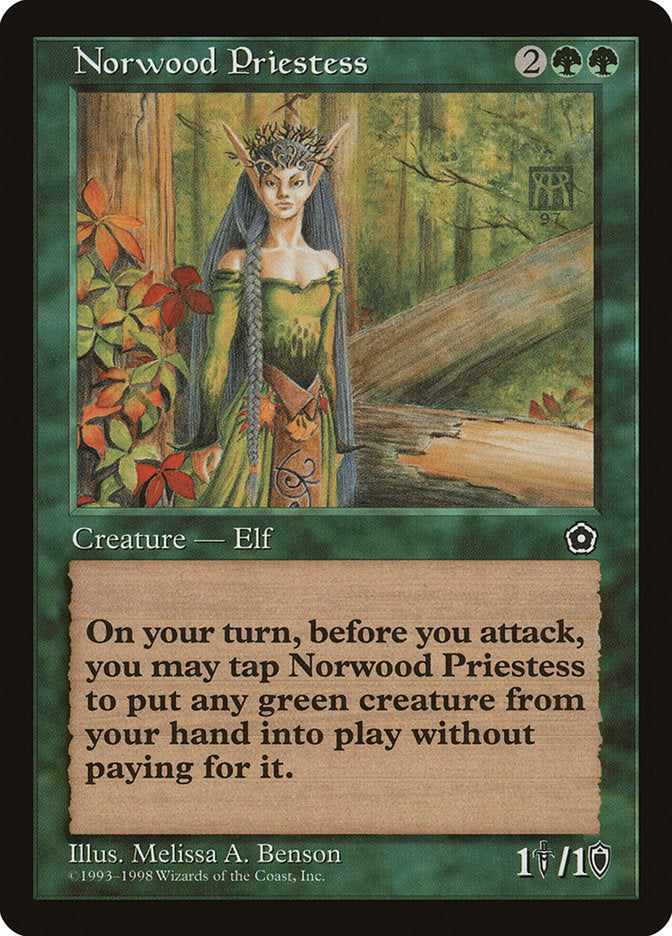 Norwood Priestess [Portal Second Age] | Gate City Games LLC