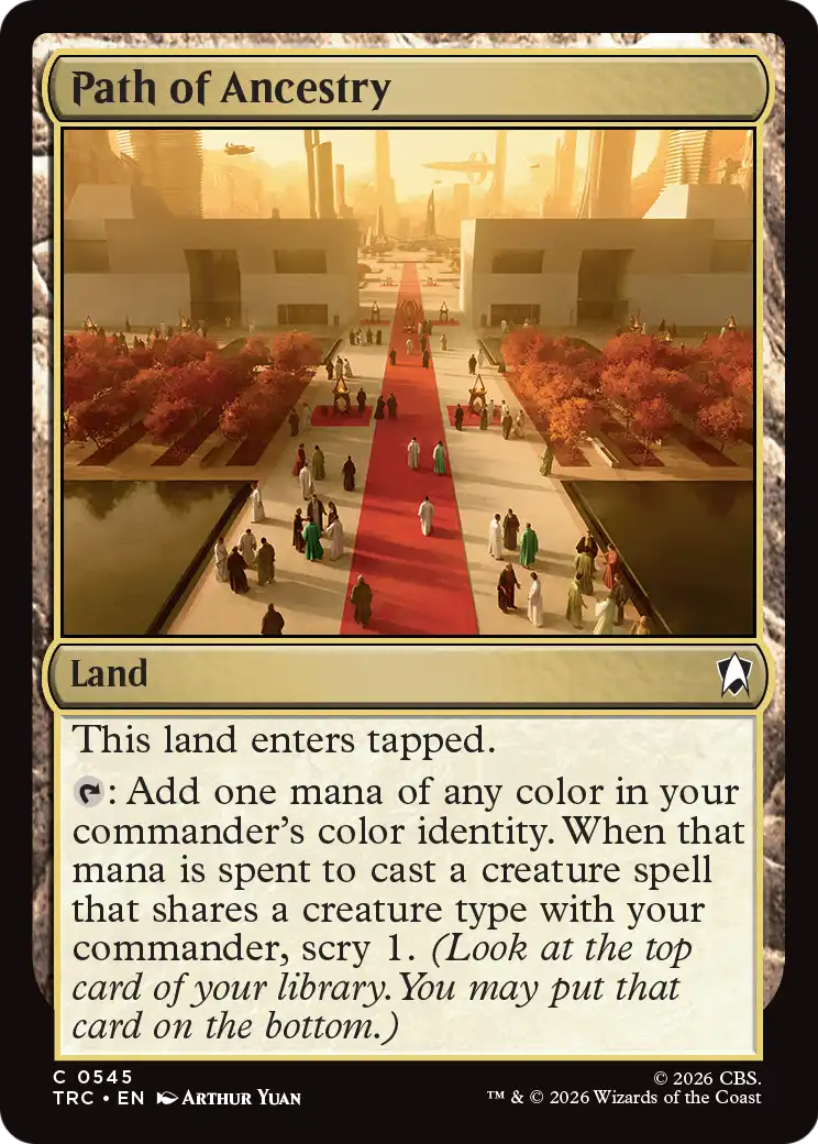 Path of Ancestry (Surge Foil) [Star Trek Commander] | Gate City Games LLC