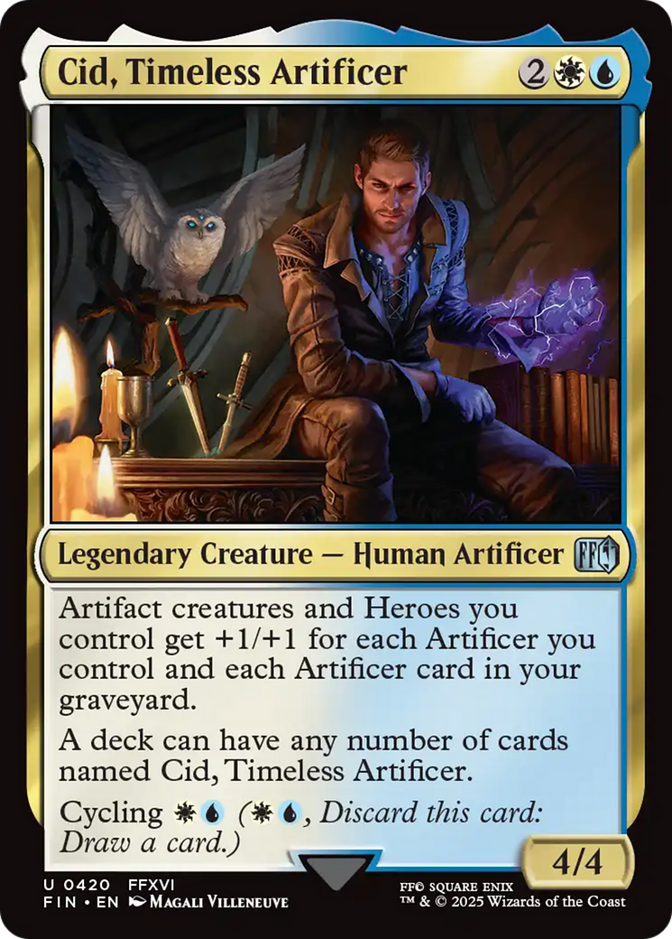 Cid, Timeless Artificer (0420) [FINAL FANTASY] | Gate City Games LLC
