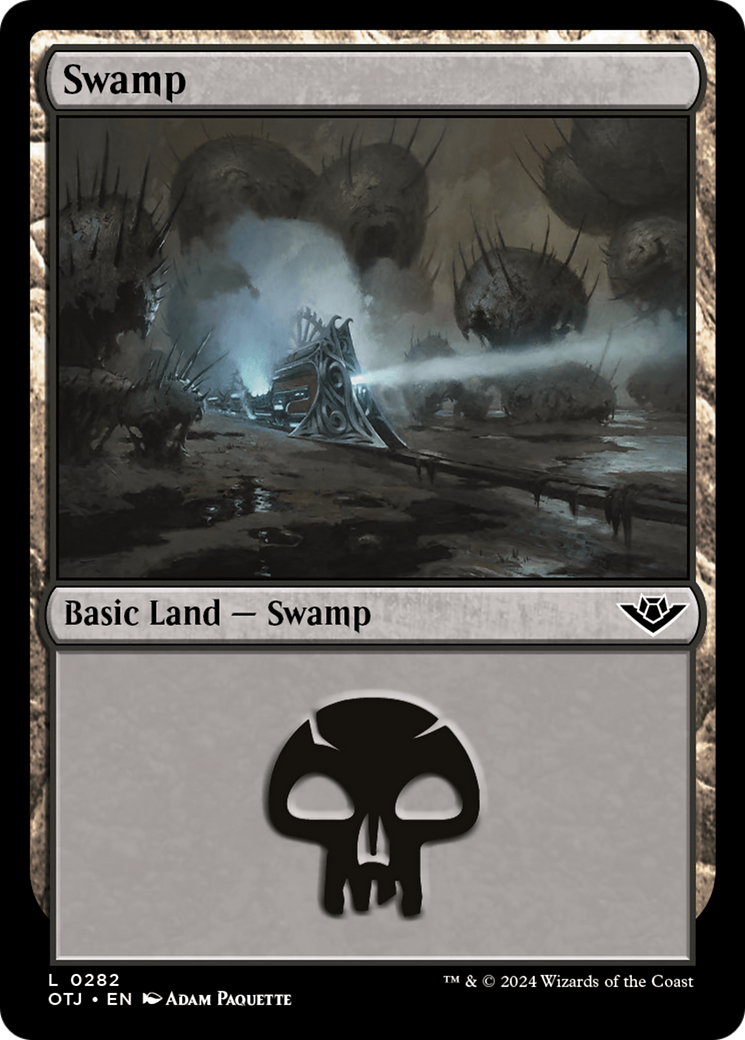 Swamp (0282) [Outlaws of Thunder Junction] | Gate City Games LLC