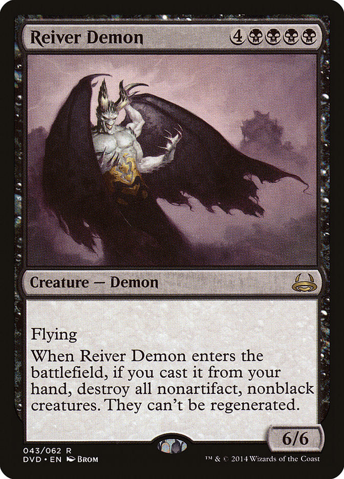 Reiver Demon (Divine vs. Demonic) [Duel Decks Anthology] | Gate City Games LLC