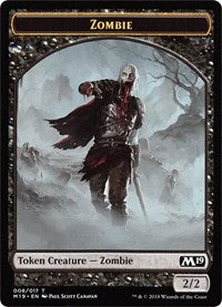 Zombie // Thopter Double-Sided Token (Game Night) [Core Set 2019 Tokens] | Gate City Games LLC