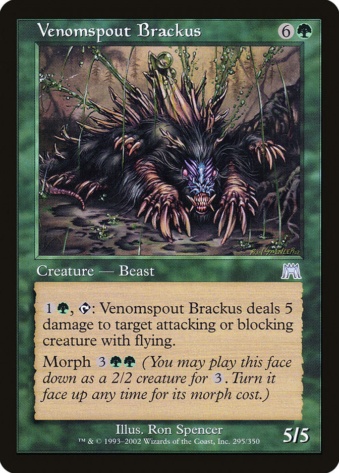 Venomspout Brackus [Onslaught] | Gate City Games LLC
