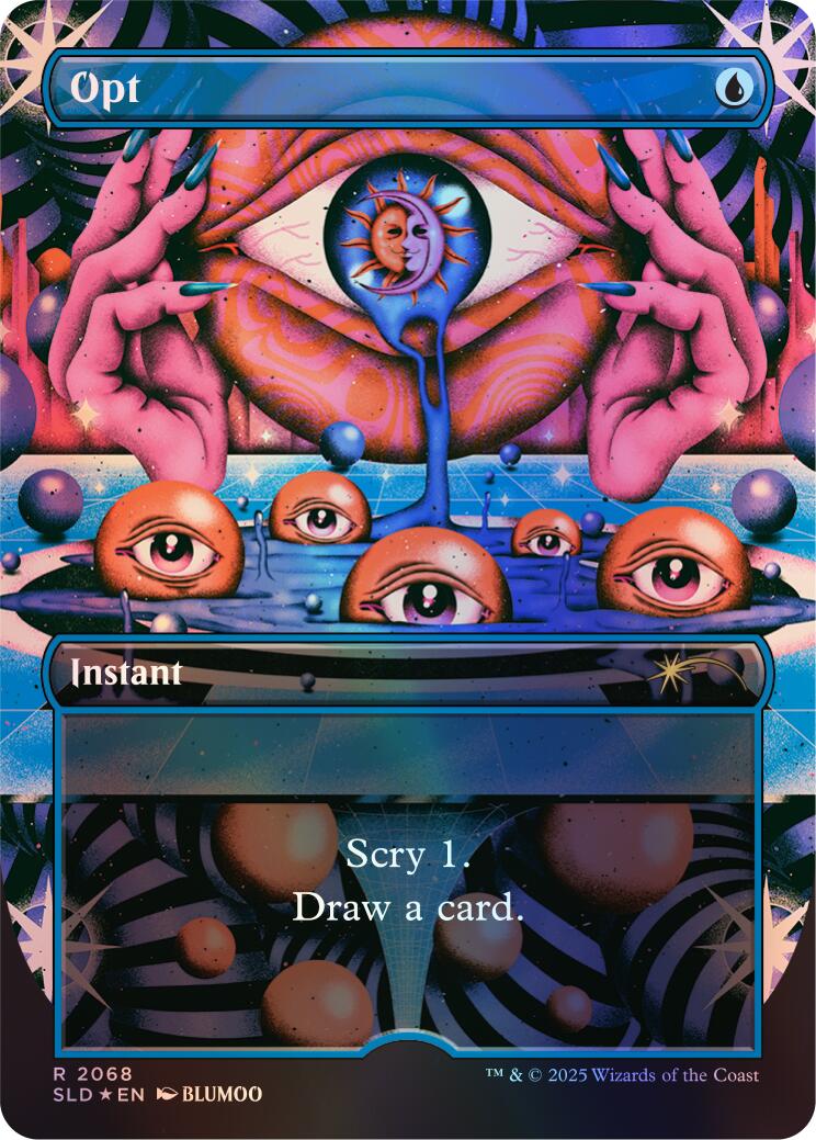 Opt (2068) (Rainbow Foil) [Secret Lair Drop Series] | Gate City Games LLC