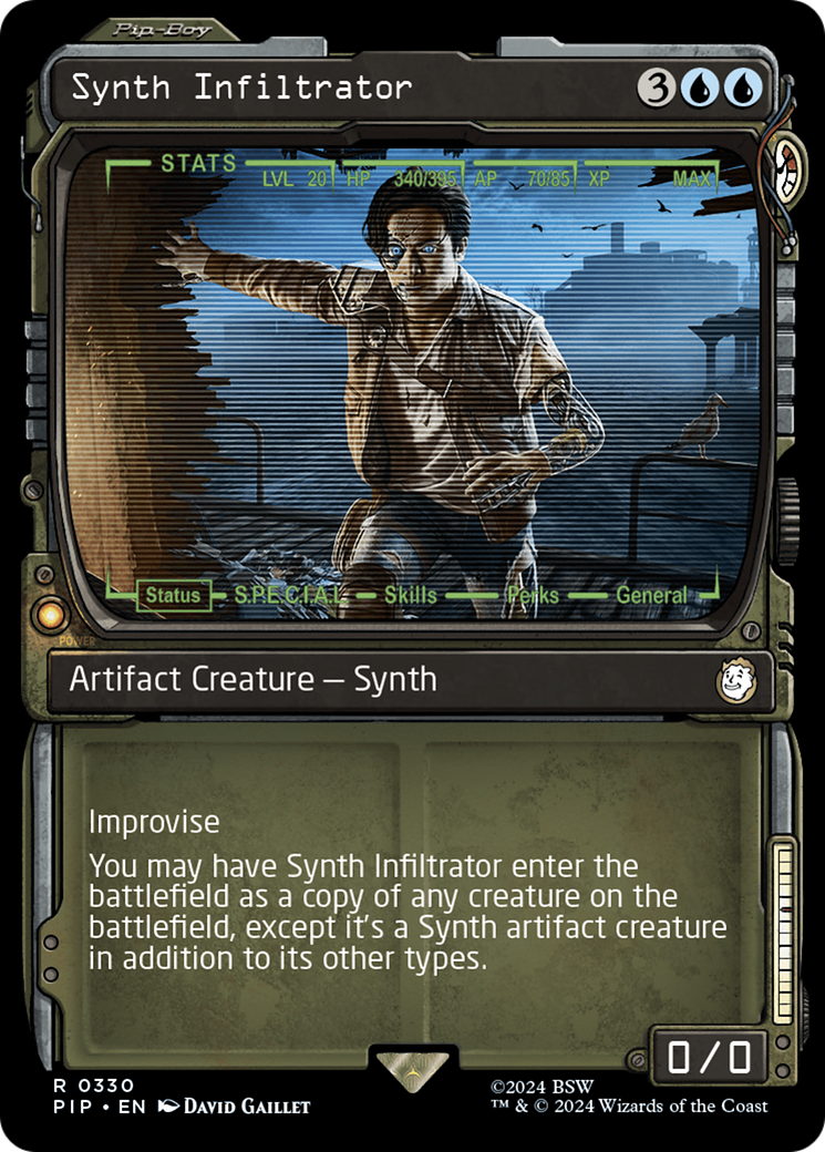 Synth Infiltrator (Showcase) [Fallout] | Gate City Games LLC