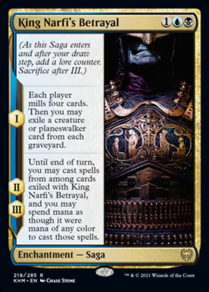 King Narfi's Betrayal [Kaldheim] | Gate City Games LLC