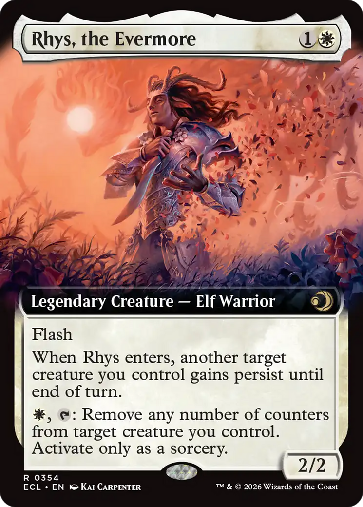 Rhys, the Evermore (Extended Art) [Lorwyn Eclipsed] | Gate City Games LLC
